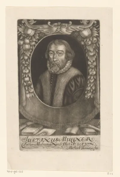 Portret van Justinus Müllner