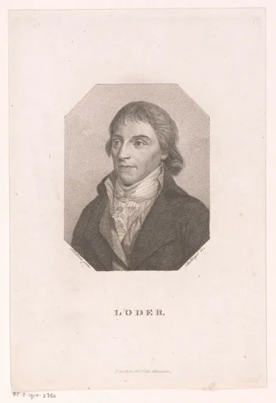 Portret van Justus Christian von Loder