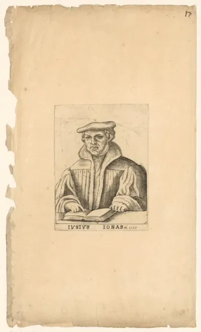 Portret van Justus Jonas