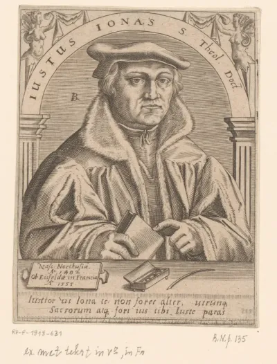 Portret van Justus Jonas