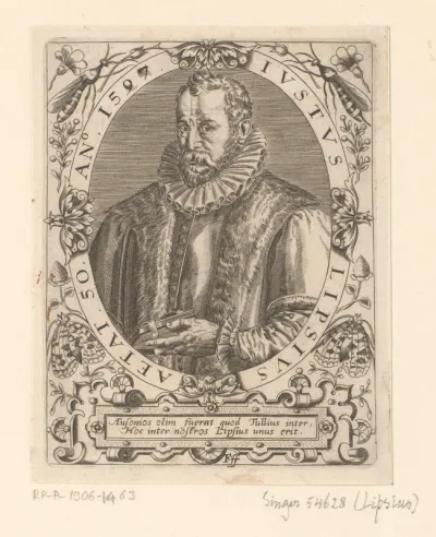 Portret van Justus Lipsius
