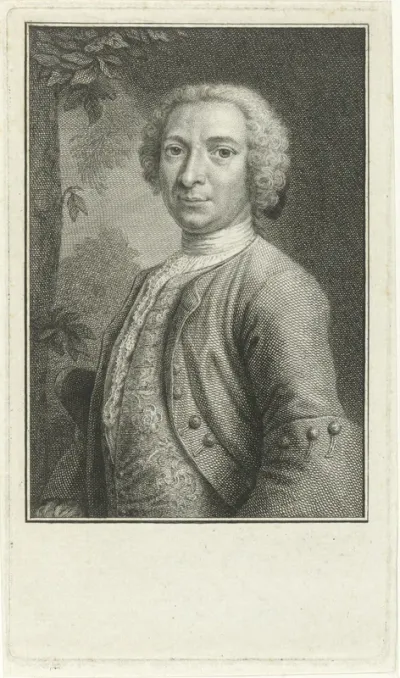 Portret van Justus van Effen