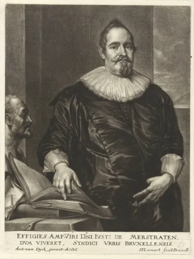 Portret van Justus van Meerstraten