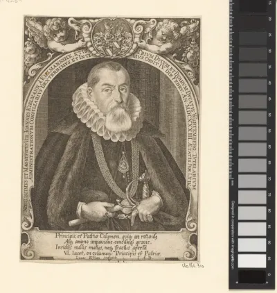 Portret van Justus von Gebhard