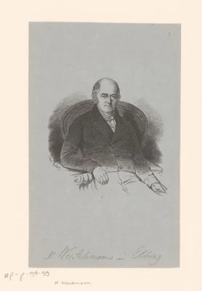 Portret van K. Weickmann