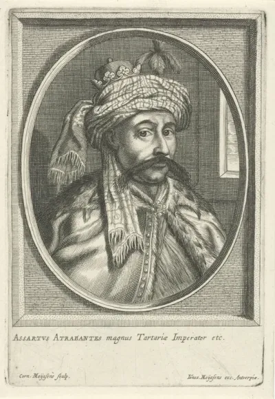 Portret van kan Assartus Atrabantes