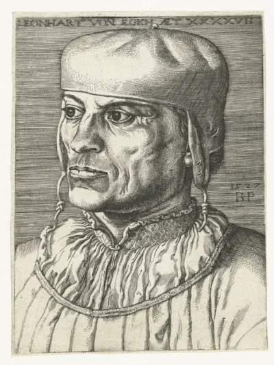 Portret van kanselier Leonhard von Eck