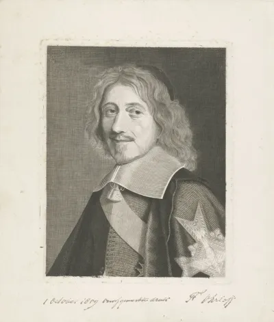 Portret van kanselier Michel Le Tellier