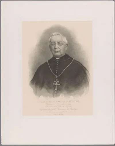 Portret van kanunnik Maldague