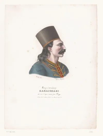 Portret van kapitein Georgios Karaiskakis