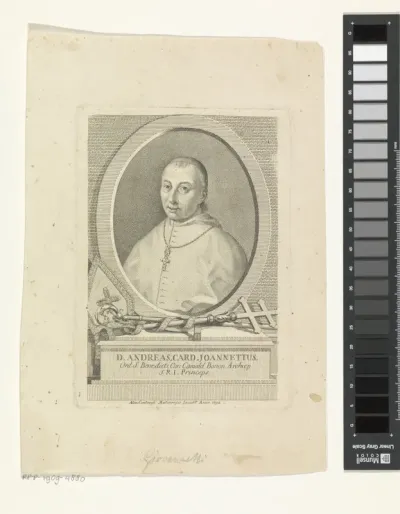 Portret van kardinaal Andrea Gioannetti