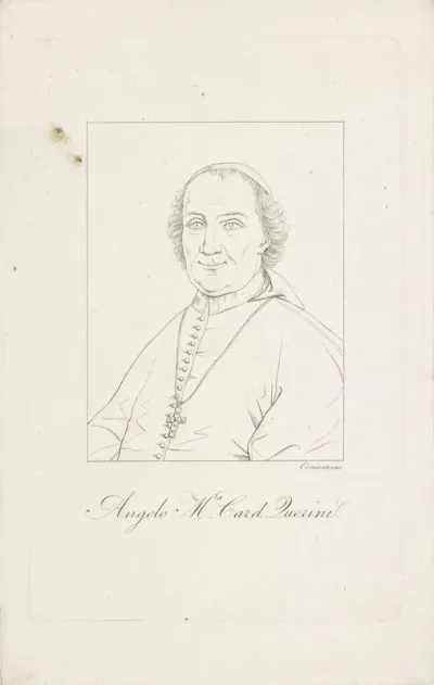 Portret van kardinaal Angelo Maria Quirini