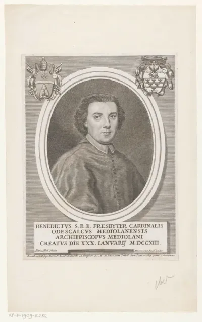 Portret van kardinaal Benedetto Erba-Odescalchi