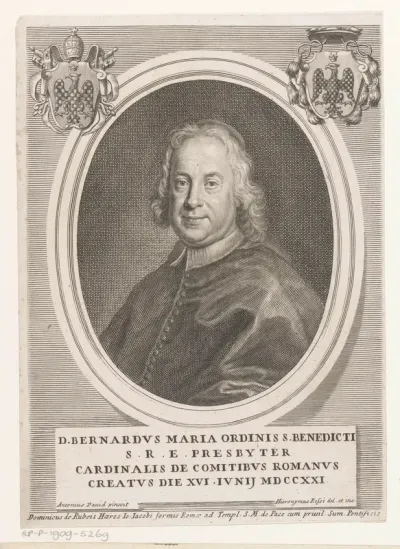 Portret van kardinaal Bernardo Maria Conti
