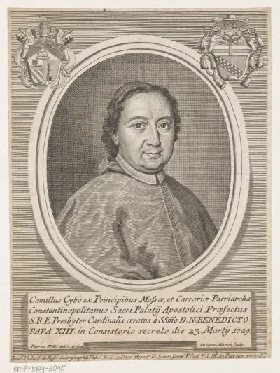 Portret van kardinaal Camillo Cibo