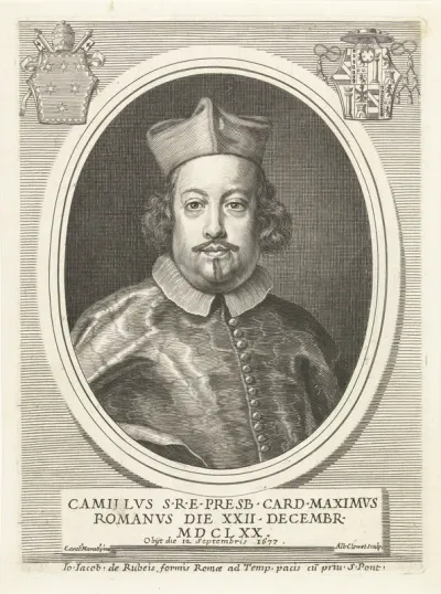 Portret van kardinaal Camillo Massimi