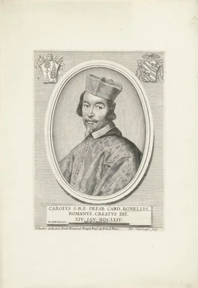 Portret van kardinaal Carlo Bonnelli