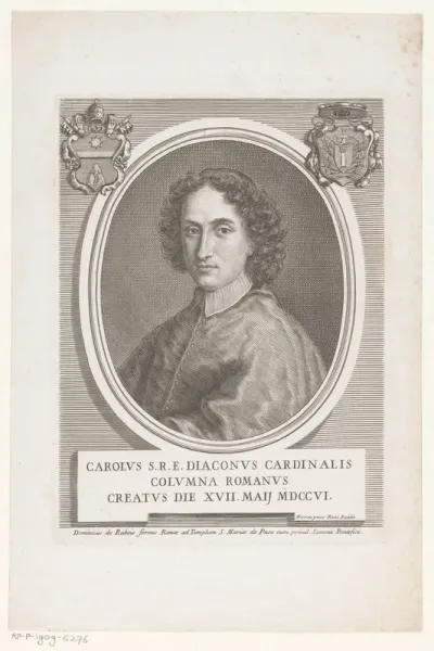 Portret van kardinaal Carlo Colonna