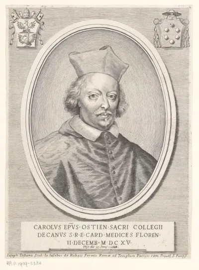 Portret van kardinaal Carlo de' Medici