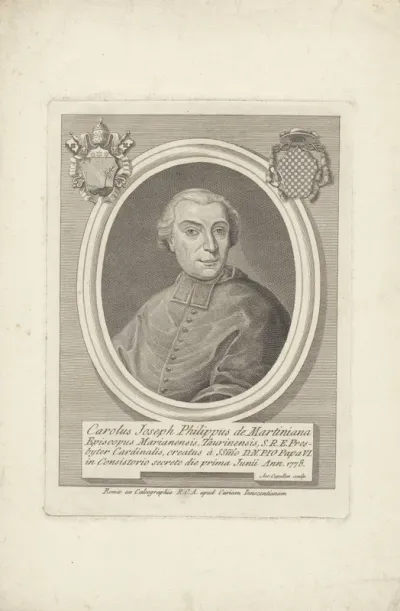 Portret van kardinaal Carlo Giuseppe Filippa della Martiniana