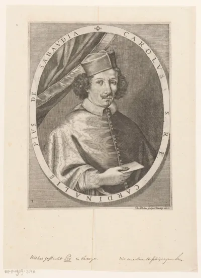 Portret van kardinaal Carlo Pio