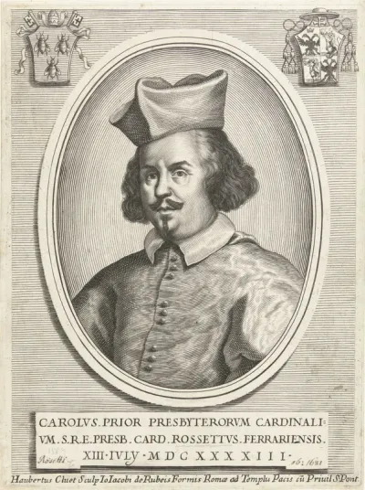 Portret van kardinaal Carlo Rossetti