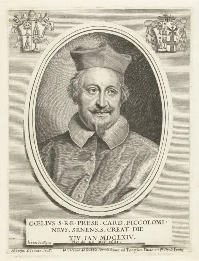 Portret van kardinaal Celio Piccolomini