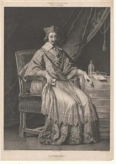 Portret van Kardinaal de Richelieu