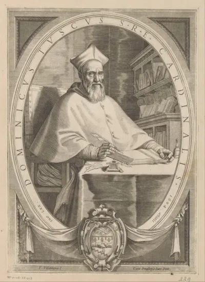 Portret van kardinaal Domenico Toschi