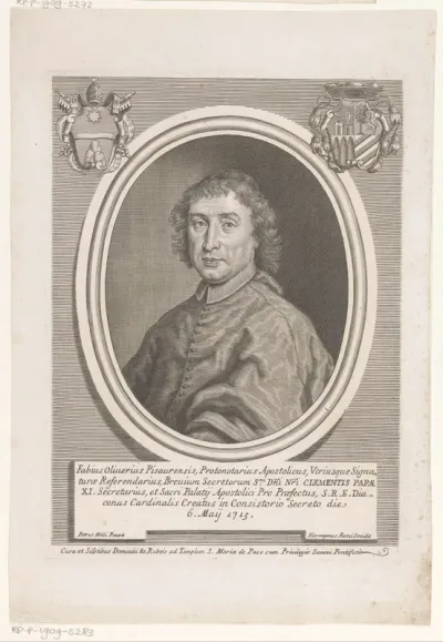Portret van kardinaal Fabio Olivieri