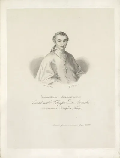 Portret van kardinaal Filippo de Angelis