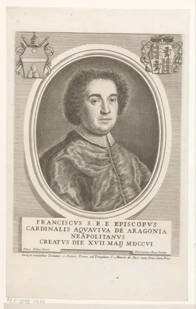 Portret van kardinaal Francesco Acquaviva d'Aragona