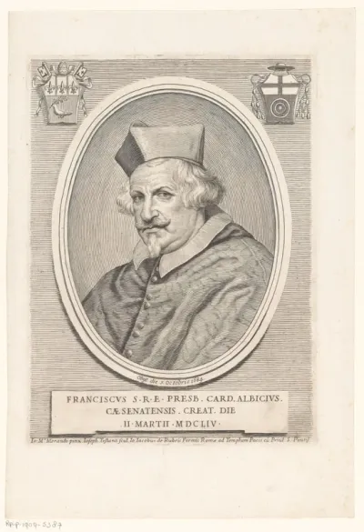 Portret van kardinaal Francesco Albizzi