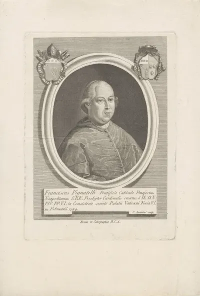 Portret van kardinaal Francesco Maria Pignatelli