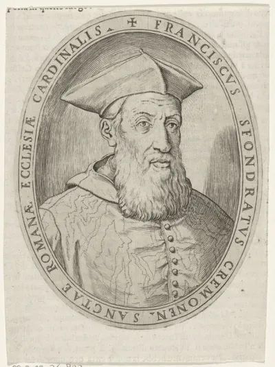 Portret van kardinaal Francesco Sfondrati