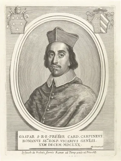 Portret van kardinaal Gasparo Carpegna