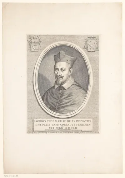 Portret van kardinaal Giacomo Corradi
