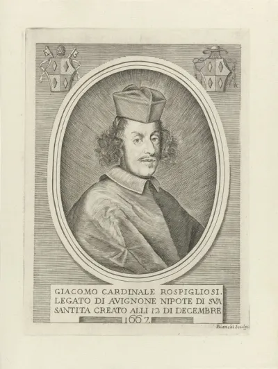 Portret van kardinaal Giacomo Rospigliosi