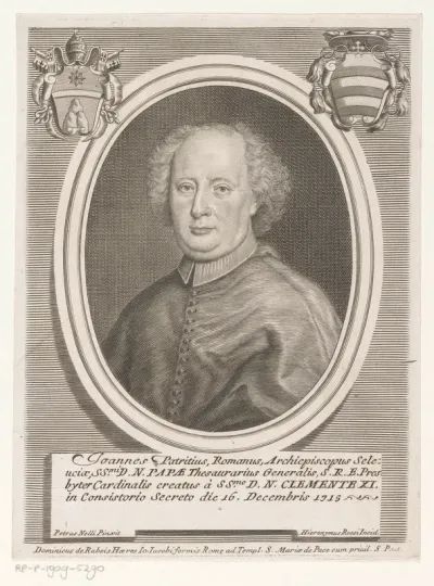 Portret van kardinaal Giambattista Patrizi