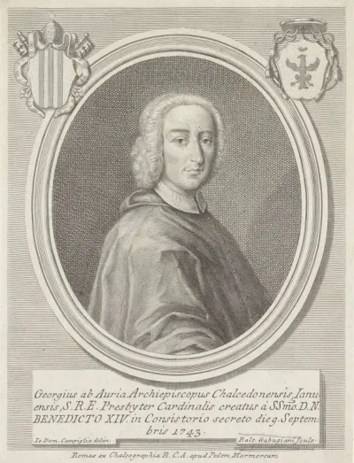 Portret van kardinaal Giorgio Doria