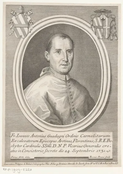 Portret van kardinaal Giovanni Antonio Guadagni