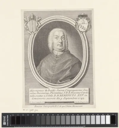 Portret van kardinaal Girolamo Bardi