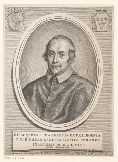 Portret van kardinaal Girolamo Farnese