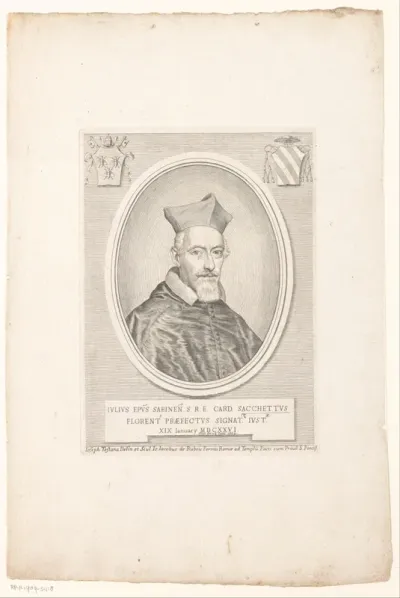 Portret van kardinaal Giulio Cesare Sacchetti