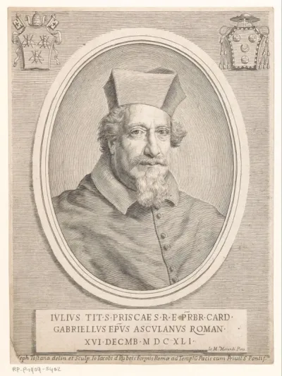 Portret van kardinaal Giulio Gabrielli