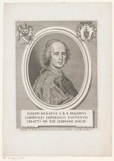 Portret van kardinaal Giuseppe Renato Imperiali