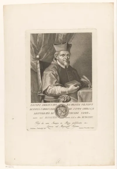 Portret van kardinaal Jacopo Ammannati