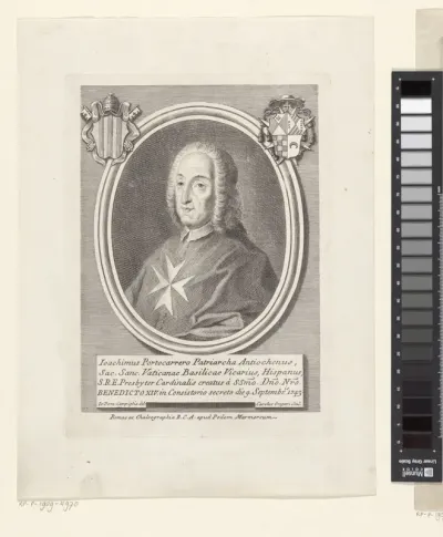 Portret van kardinaal Joaquín Fernández de Portocarrero