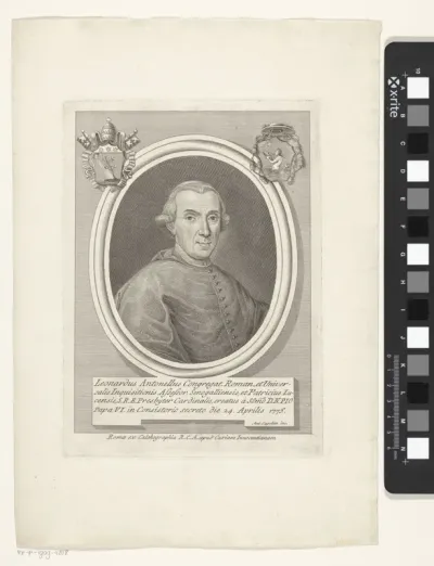 Portret van kardinaal Leonardo Antonelli