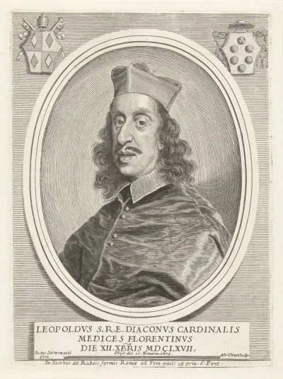 Portret van kardinaal Leopoldo de' Medici